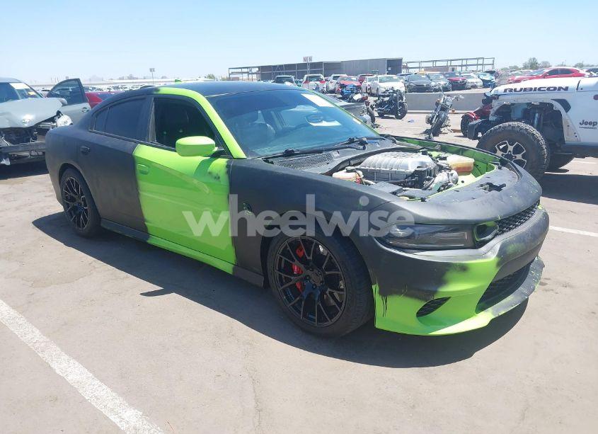 2019 Dodge Charger SRT HELLCAT RWD (VIN 2C3CDXL98KH732884) main photo