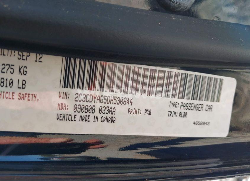 Photo 9 of 2013 Dodge Challenger RALLYE REDLINE (VIN 2C3CDYAG5DH530644)