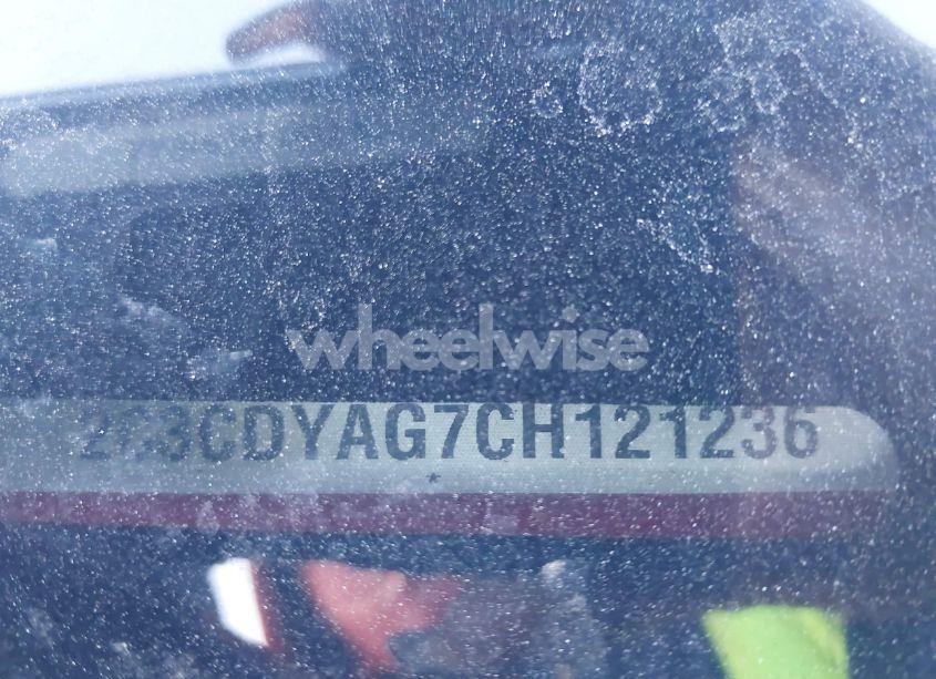 Photo 9 of 2012 Dodge Challenger SXT (VIN 2C3CDYAG7CH121236)