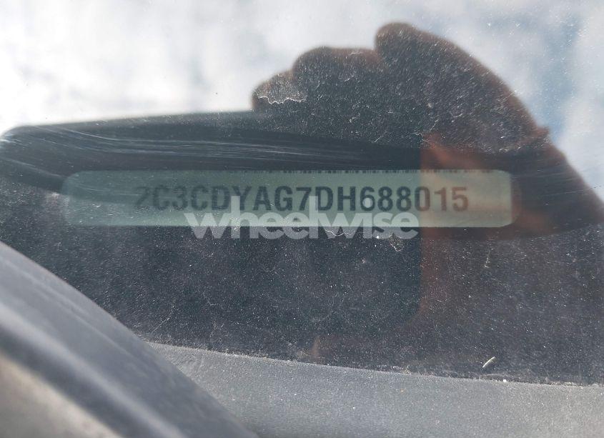 Photo 9 of 2013 Dodge Challenger SXT (VIN 2C3CDYAG7DH688015)