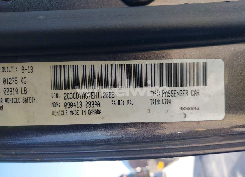 Photo 9 of 2014 Dodge Challenger SXT (VIN 2C3CDYAG7EH112068)