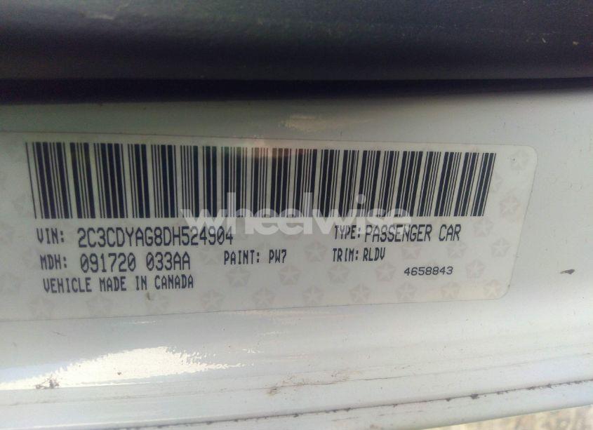 Photo 9 of 2013 Dodge Challenger RALLYE REDLINE (VIN 2C3CDYAG8DH524904)