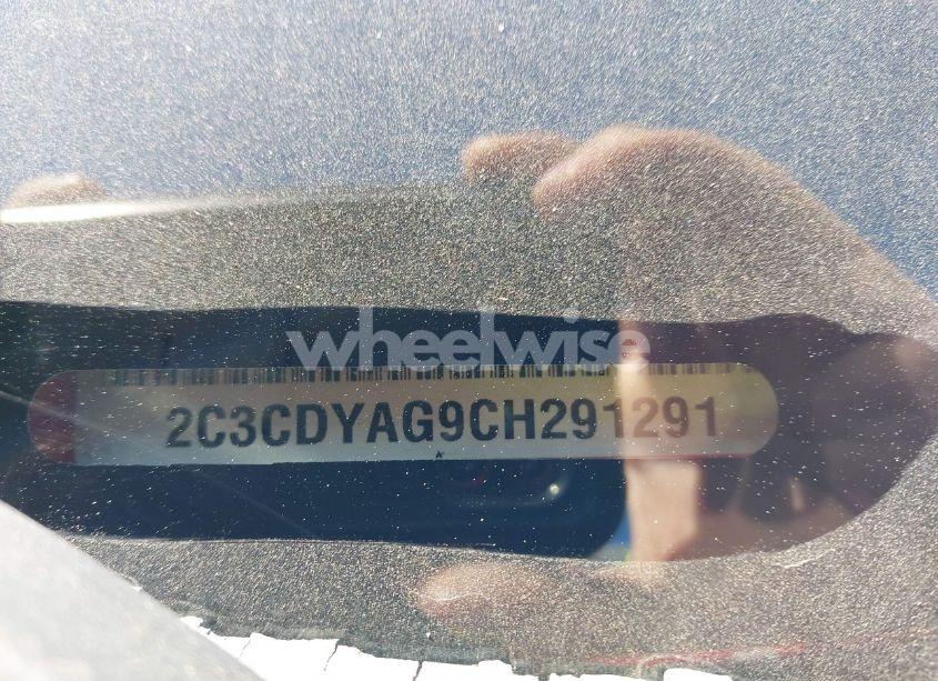 Photo 9 of 2012 Dodge Challenger SXT (VIN 2C3CDYAG9CH291291)