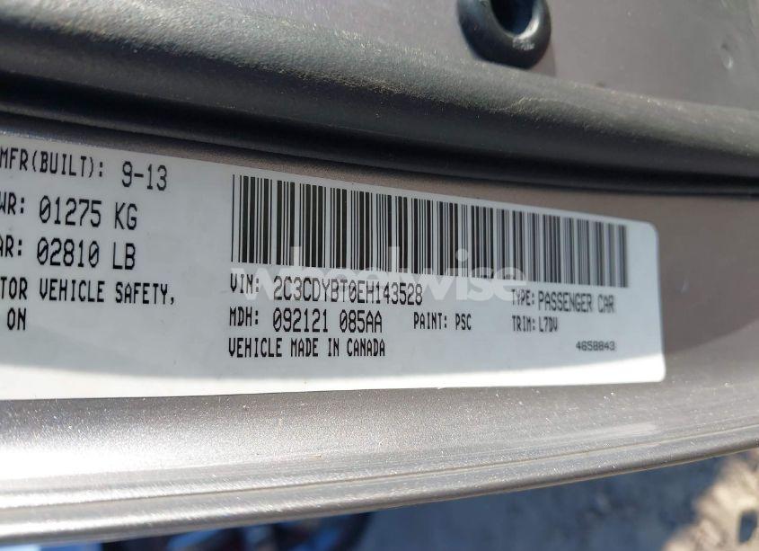 Photo 9 of 2014 Dodge Challenger R/T (VIN 2C3CDYBT0EH143528)