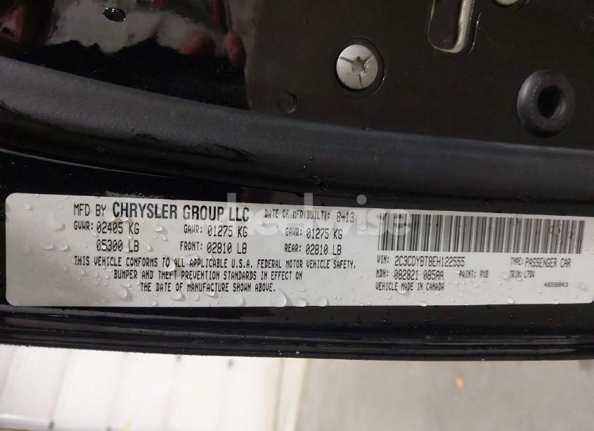 Photo 9 of 2014 Dodge Challenger R/T (VIN 2C3CDYBT8EH122555)