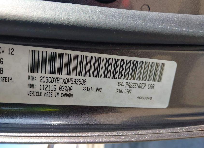 Photo 9 of 2013 Dodge Challenger R/T (VIN 2C3CDYBTXDH593590)