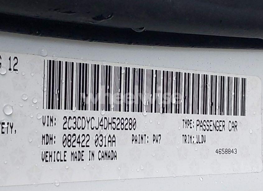 Photo 9 of 2013 Dodge Challenger SRT8 (VIN 2C3CDYCJ4DH528280)