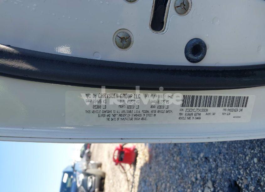 Photo 9 of 2012 Dodge Challenger SRT8 392 (VIN 2C3CDYCJ7CH193630)