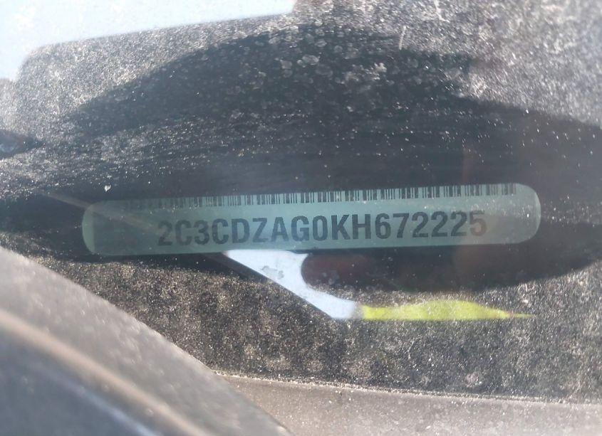 Photo 9 of 2019 Dodge Challenger SXT (VIN 2C3CDZAG0KH672225)