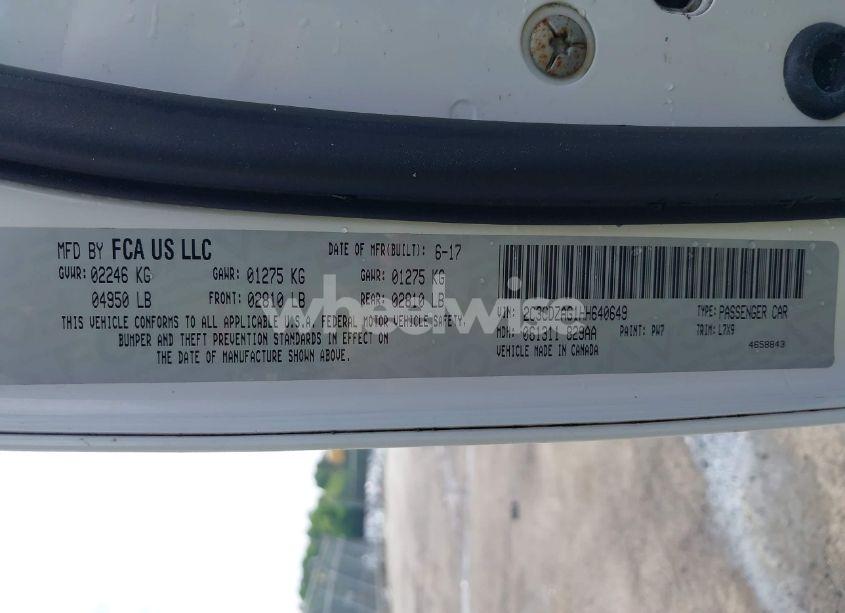 Photo 10 of 2017 Dodge Challenger SXT (VIN 2C3CDZAG1HH640649)