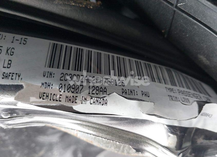 Photo 9 of 2015 Dodge Challenger SXT (VIN 2C3CDZAG2FH758125)