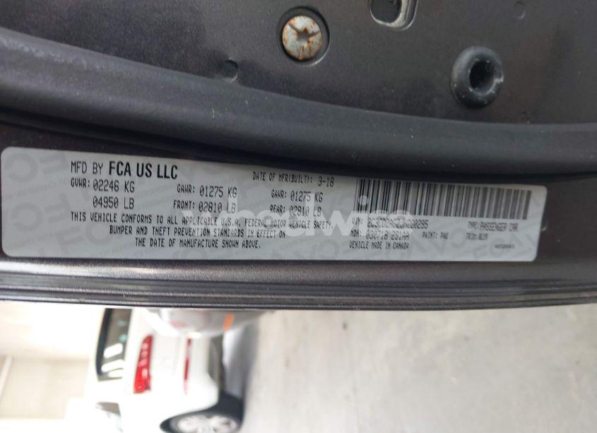 Photo 9 of 2018 Dodge Challenger SXT PLUS (VIN 2C3CDZAG2JH280295)