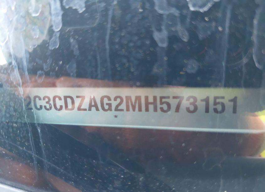 Photo 9 of 2021 Dodge Challenger SXT (VIN 2C3CDZAG2MH573151)