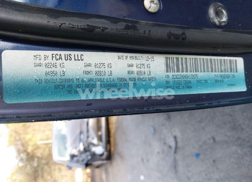 Photo 9 of 2016 Dodge Challenger SXT PLUS (VIN 2C3CDZAG4GH172575)