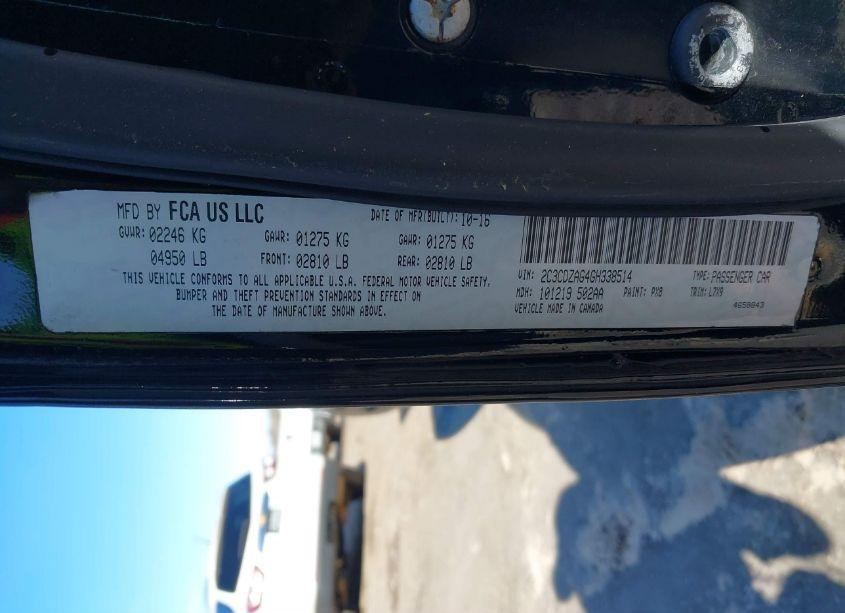 Photo 9 of 2016 Dodge Challenger SXT (VIN 2C3CDZAG4GH338514)