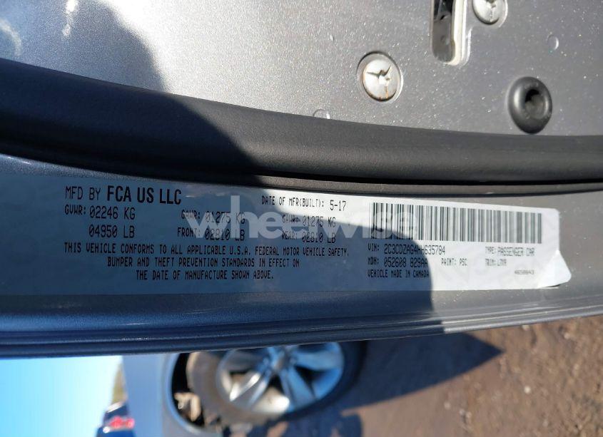 Photo 9 of 2017 Dodge Challenger SXT (VIN 2C3CDZAG4HH635784)