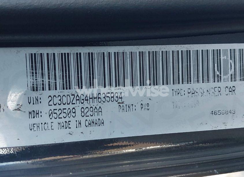 Photo 9 of 2017 Dodge Challenger SXT (VIN 2C3CDZAG4HH635834)