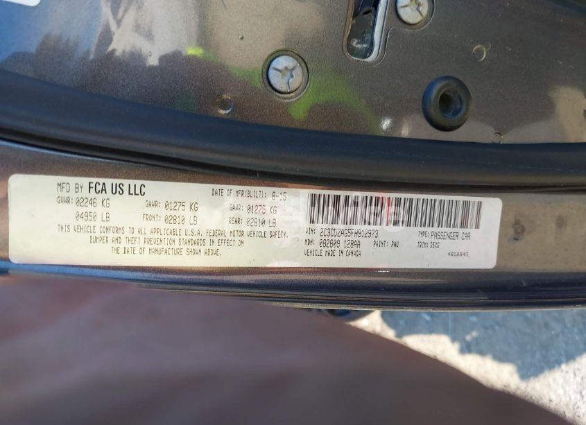 Photo 9 of 2015 Dodge Challenger SXT (VIN 2C3CDZAG5FH912973)