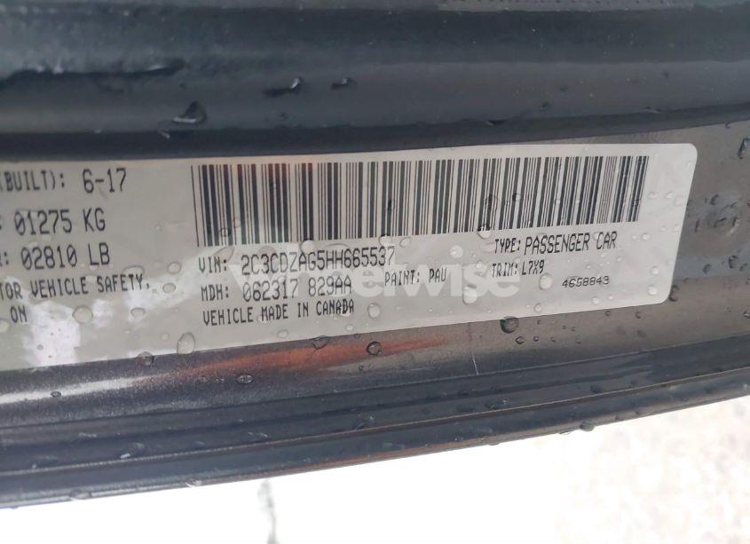 Photo 9 of 2017 Dodge Challenger SXT (VIN 2C3CDZAG5HH665537)