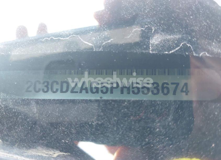 Photo 9 of 2023 Dodge Challenger SXT (VIN 2C3CDZAG5PH553674)