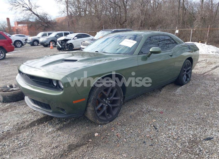 Photo 2 of 2021 Dodge Challenger SXT (VIN 2C3CDZAG6MH573783)