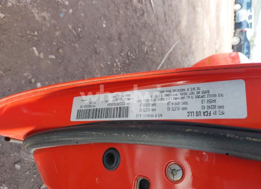 Photo 9 of 2016 Dodge Challenger SXT (VIN 2C3CDZAG7GH305524)