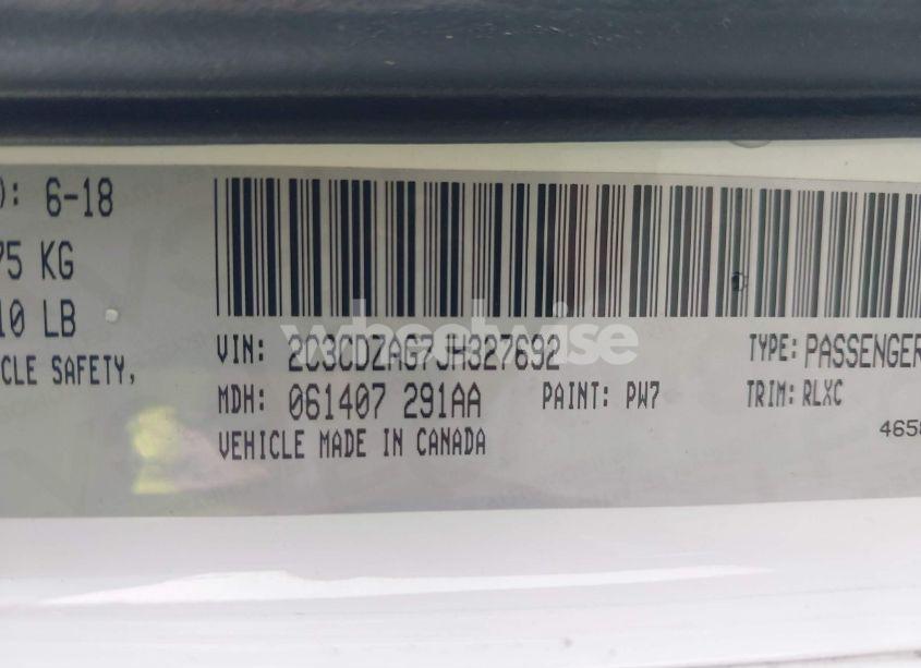 Photo 9 of 2018 Dodge Challenger SXT PLUS (VIN 2C3CDZAG7JH327692)