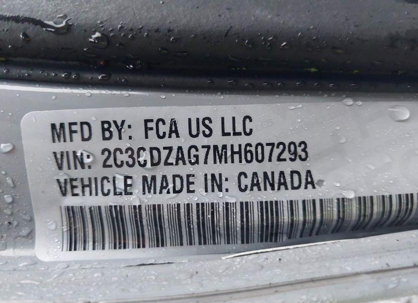 Photo 17 of 2021 Dodge Challenger SXT (VIN 2C3CDZAG7MH607293)