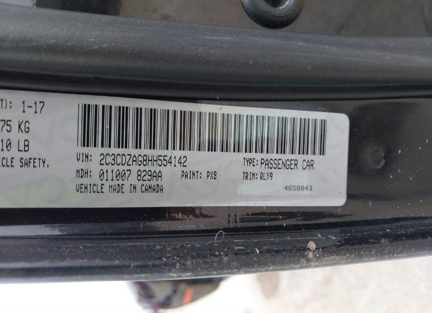 Photo 9 of 2017 Dodge Challenger SXT PLUS (VIN 2C3CDZAG8HH554142)