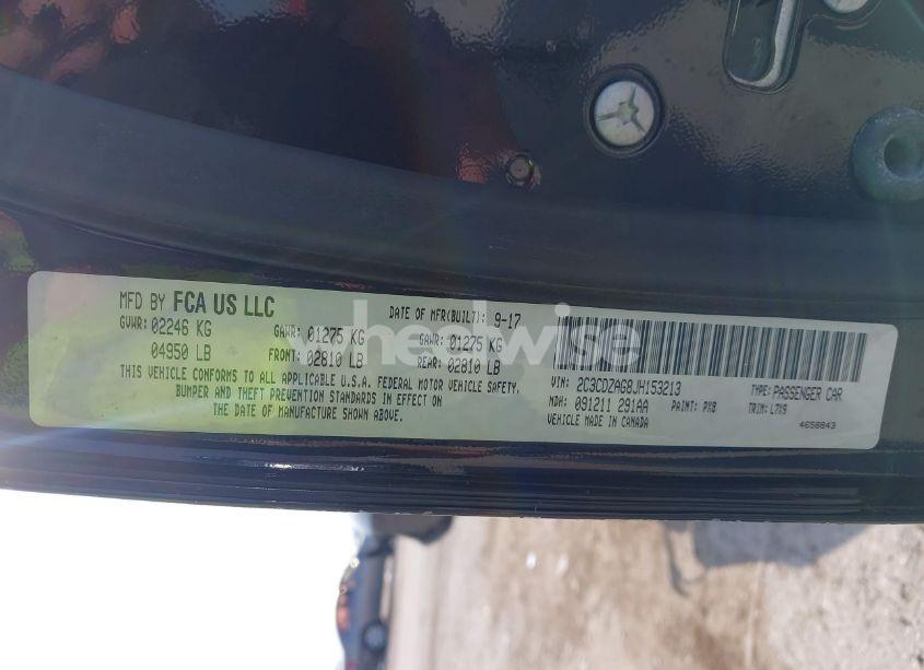 Photo 9 of 2018 Dodge Challenger SXT (VIN 2C3CDZAG8JH153213)