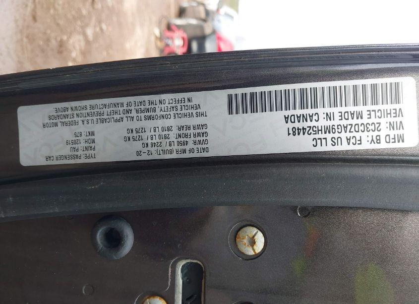 Photo 9 of 2021 Dodge Challenger SXT (VIN 2C3CDZAG9MH524481)