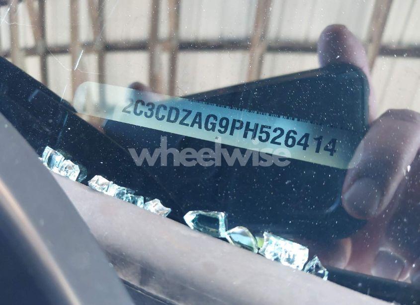 Photo 9 of 2023 Dodge Challenger SXT (VIN 2C3CDZAG9PH526414)