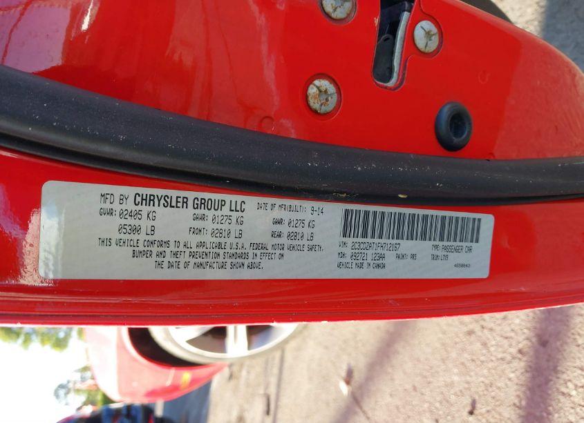 Photo 9 of 2015 Dodge Challenger R/T (VIN 2C3CDZAT1FH712167)