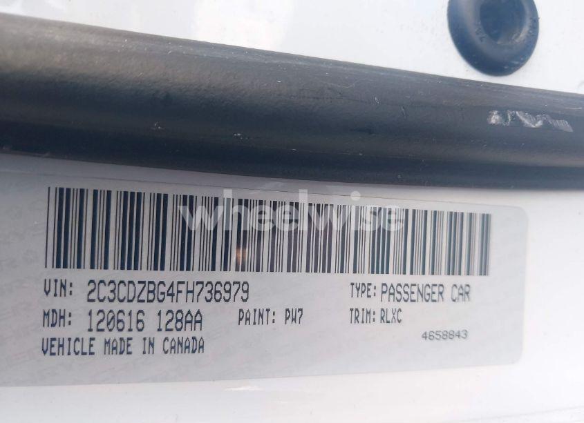 Photo 9 of 2015 Dodge Challenger SXT PLUS (VIN 2C3CDZBG4FH736979)