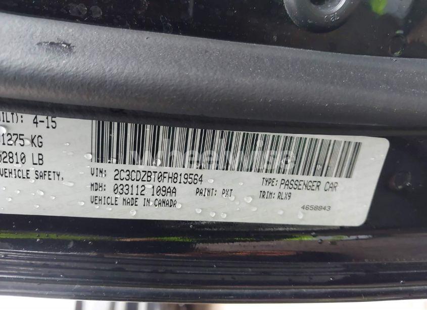 Photo 9 of 2015 Dodge Challenger R/T PLUS (VIN 2C3CDZBT0FH819564)