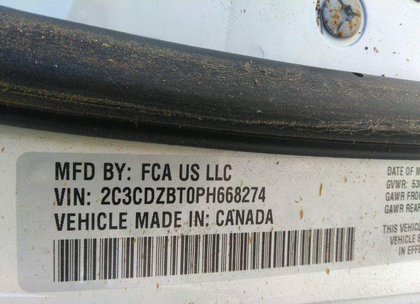 Photo 9 of 2023 Dodge Challenger R/T (VIN 2C3CDZBT0PH668274)