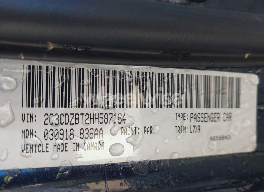 Photo 9 of 2017 Dodge Challenger R/T (VIN 2C3CDZBT2HH587164)