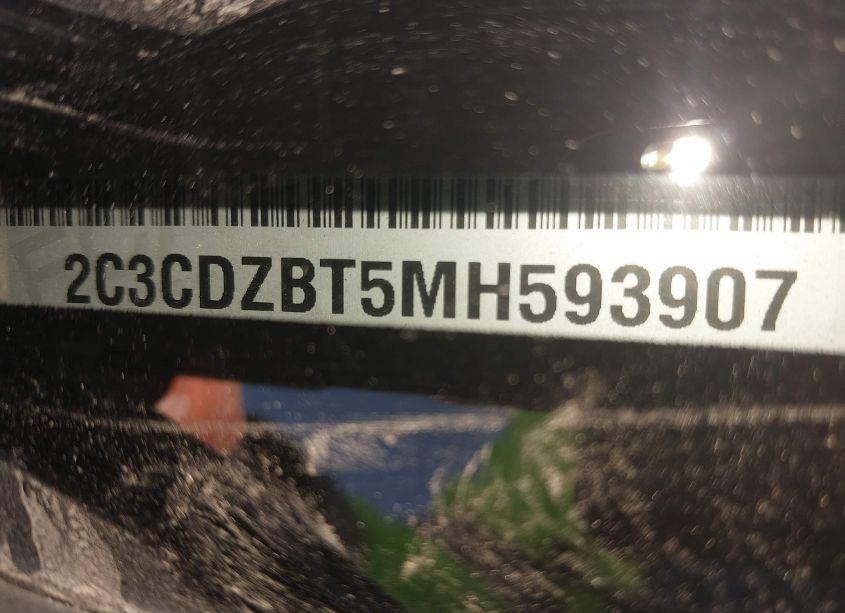 Photo 9 of 2021 Dodge Challenger R/T (VIN 2C3CDZBT5MH593907)