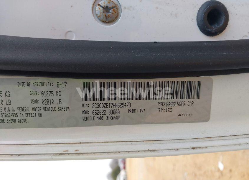 Photo 9 of 2017 Dodge Challenger R/T (VIN 2C3CDZBT7HH629473)