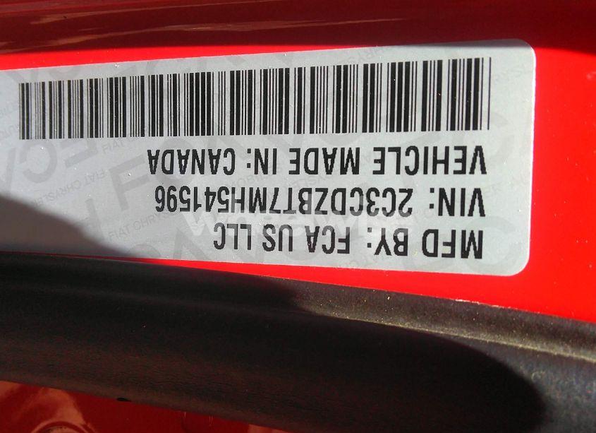 Photo 9 of 2021 Dodge Challenger R/T (VIN 2C3CDZBT7MH541596)