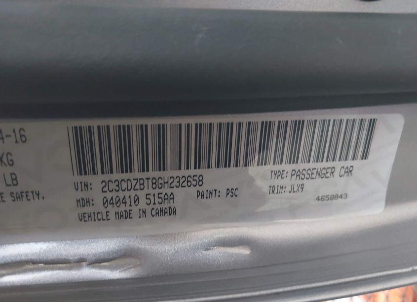 Photo 9 of 2016 Dodge Challenger R/T PLUS (VIN 2C3CDZBT8GH232658)