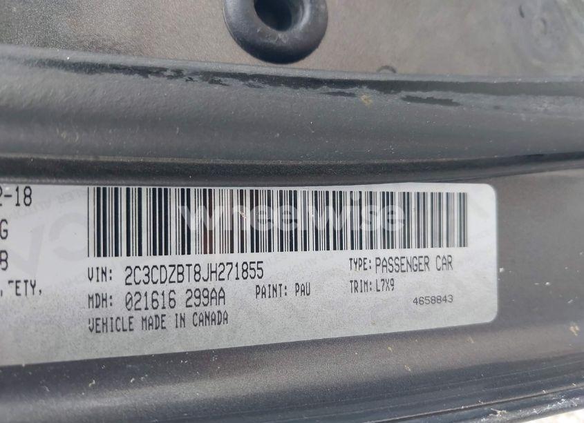 Photo 9 of 2018 Dodge Challenger R/T (VIN 2C3CDZBT8JH271855)