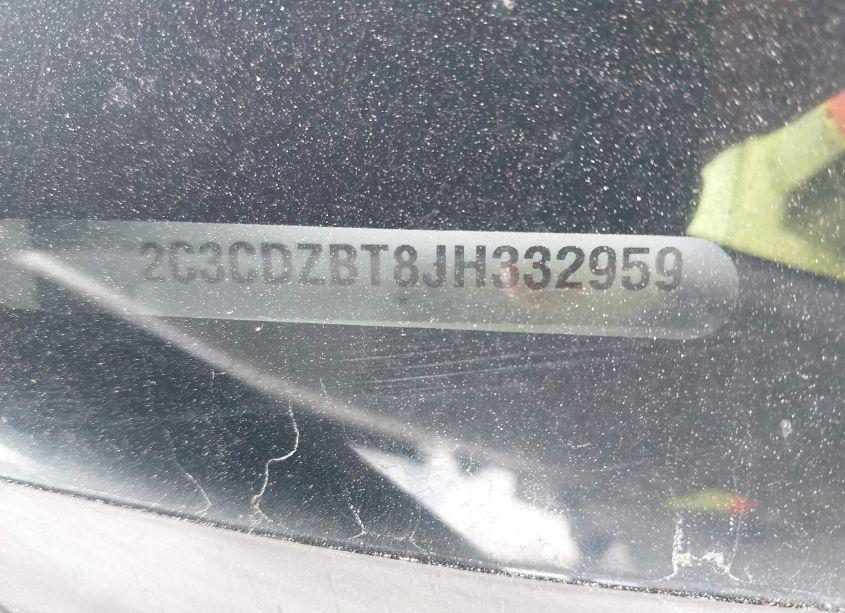 Photo 9 of 2018 Dodge Challenger R/T (VIN 2C3CDZBT8JH332959)