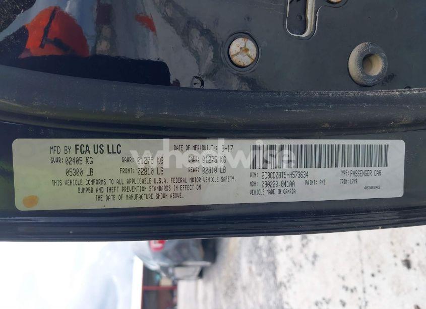 Photo 9 of 2017 Dodge Challenger R/T (VIN 2C3CDZBT9HH573634)