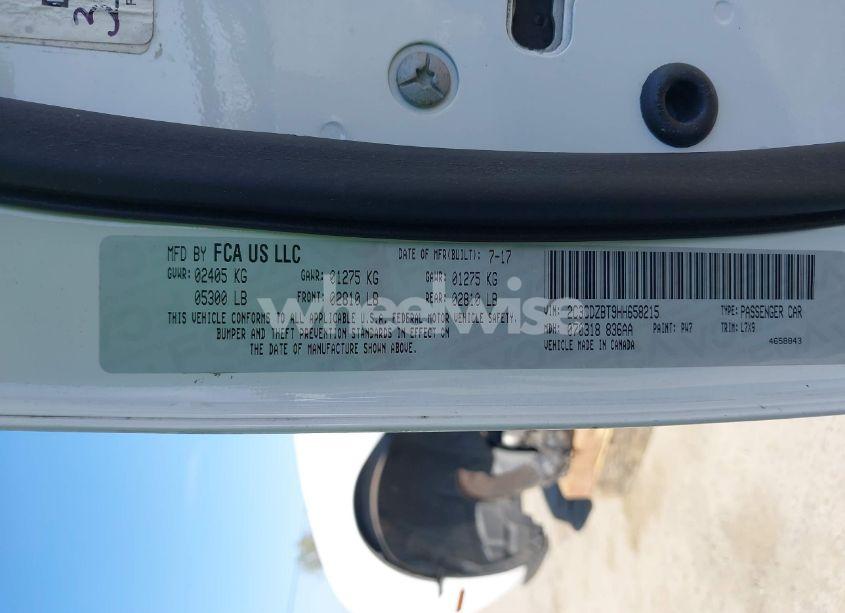 Photo 9 of 2017 Dodge Challenger R/T (VIN 2C3CDZBT9HH658215)