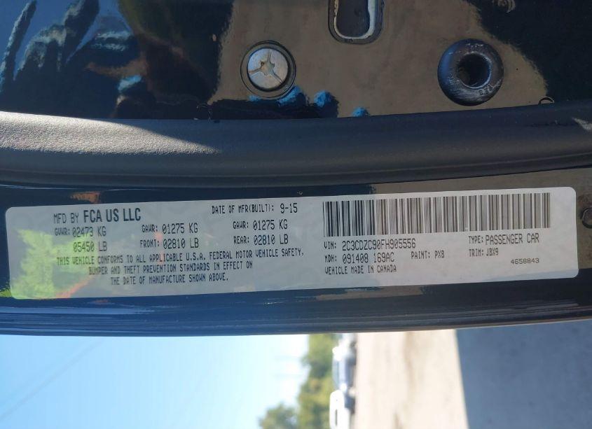 Photo 9 of 2015 Dodge Challenger (VIN 2C3CDZC90FH905556)