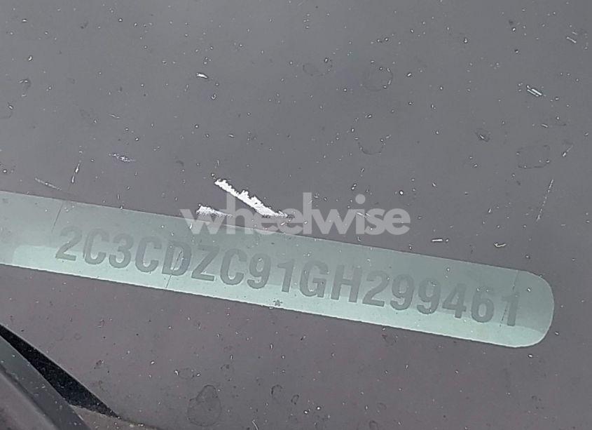 Photo 9 of 2016 Dodge Challenger SRT HELLCAT (VIN 2C3CDZC91GH299461)