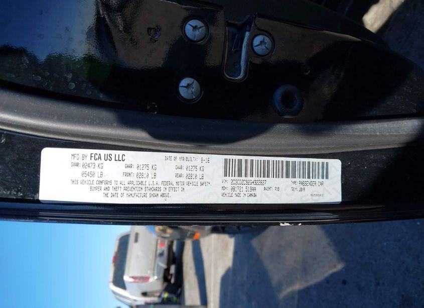 Photo 9 of 2016 Dodge Challenger (VIN 2C3CDZC92GH322827)