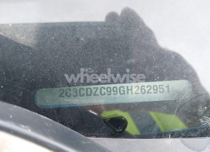 Photo 9 of 2016 Dodge Challenger SRT HELLCAT (VIN 2C3CDZC99GH262951)