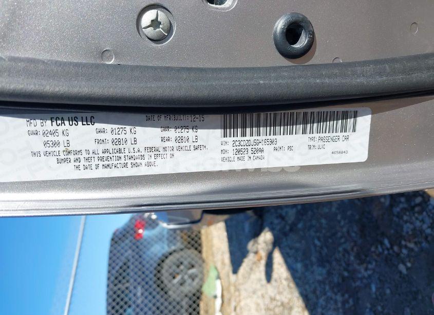 Photo 9 of 2016 Dodge Challenger SRT 392 (VIN 2C3CDZDJ5GH165903)